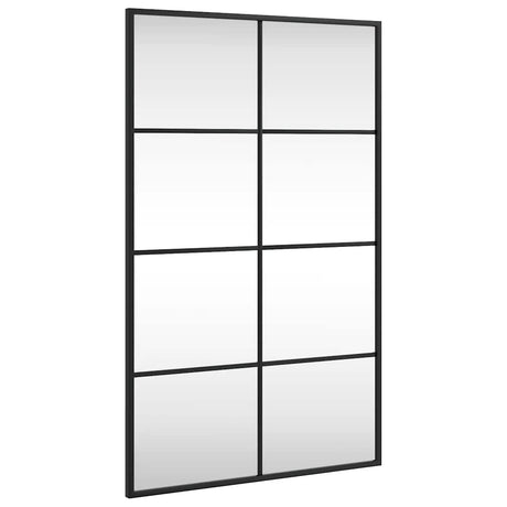 Vidaxx Wandspiegel rechteckig 50x80 cm Eisen schwarz