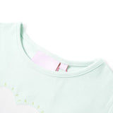 Vidaxl Camisa para niños 116 Light Mint