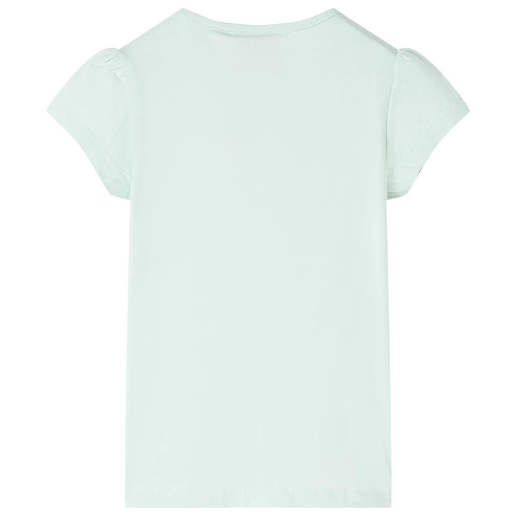 VidaXL Kindershirt 140 helles Mint