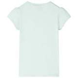 VidaXL Kindershirt 140 helles Mint