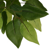 Vidaxl Kunstpflanze Ficus 378 Blätter 80 cm grün
