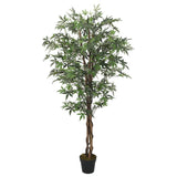 Vidaxl Plant artificiel Maple Tree 224 Feuilles 80 cm verts