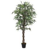 Vidaxl Plant artificiel Maple Tree 504 Feuilles de 150 cm verts