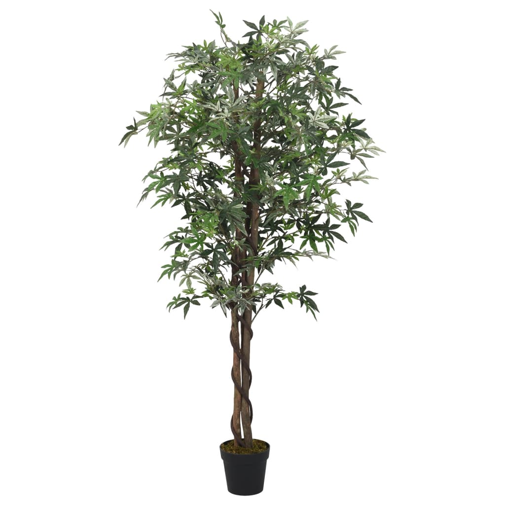 Vidaxl Artificiale Plant Maple Tree 756 Foglie 200 cm Verde