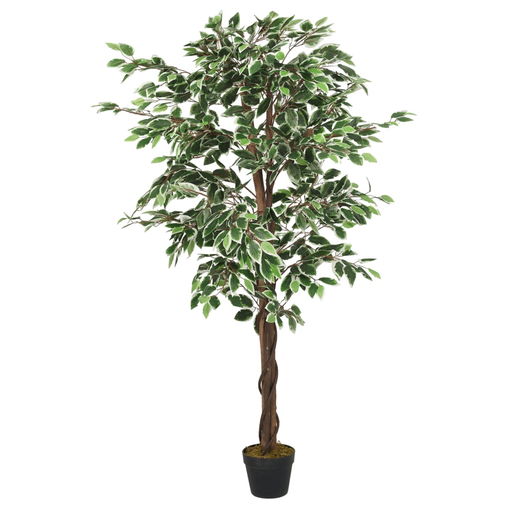 Vidaxl Artificial Plant Fica 378 Leaves 80 cm Green