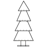 Vidaxl kerstdecoratie kerstboom 90 cm metaal zwart