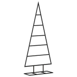 VidaXL Weihnachtsdekoration Weihnachtsbaum 90 cm Metall Schwarz