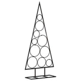 Vidaxl Christmas Decoration Christmas Tree 90 cm Metal Black