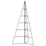 VidaXL Weihnachtsdekoration Weihnachtsbaum 100 cm Metall Schwarz