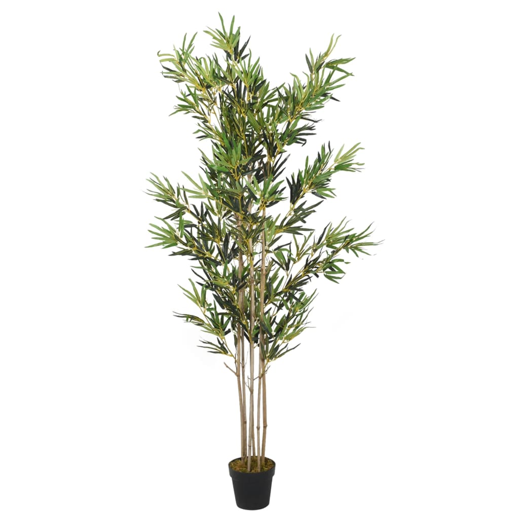 Vidaxl kunstplant bamboe 1380 bladeren 200 cm groen