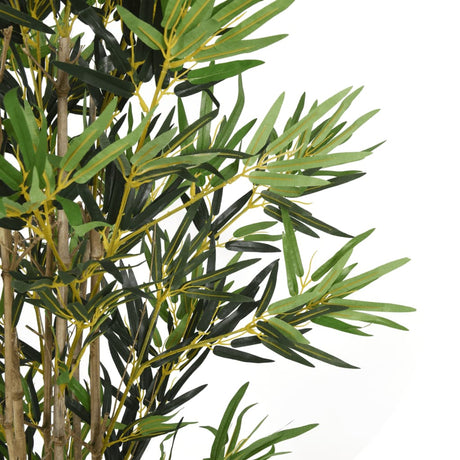 Vidaxl kunstplant bamboe 1380 bladeren 200 cm groen