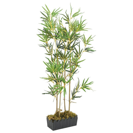 VidaXL Kunstpflanze Bambus 552 Blätter 120 cm grün