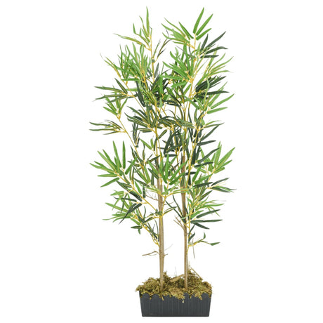 VidaXL Kunstpflanze Bambus 552 Blätter 120 cm grün