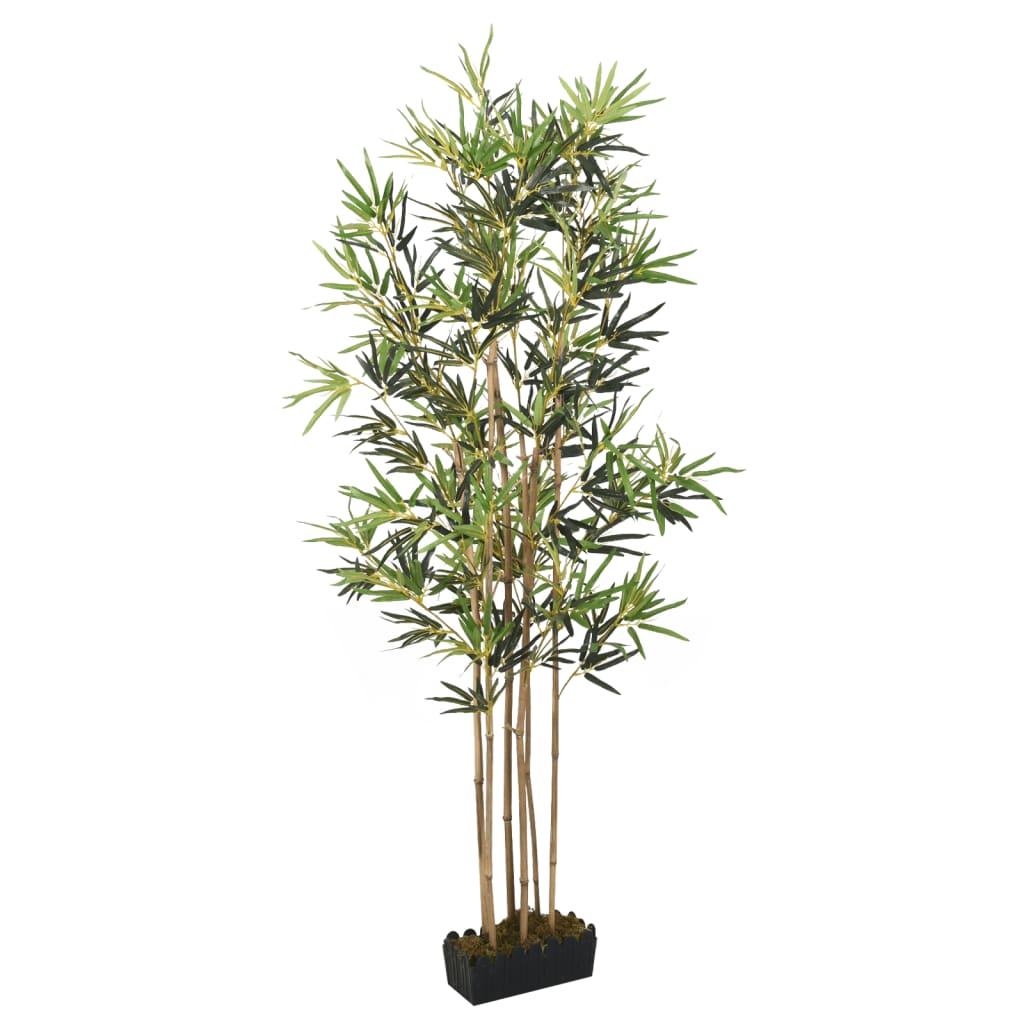 Vidaxl Bamboo plante artificielle 1104 feuilles 180 cm verts