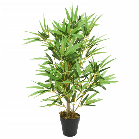 VidaXL Kunstpflanze Bambus 368 Blätter 80 cm grün