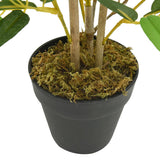 VidaXL artificial plant bamboo 368 leaves 80 cm green