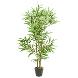 VidaXL Kunstpflanze Bambus 552 Blätter 120 cm grün
