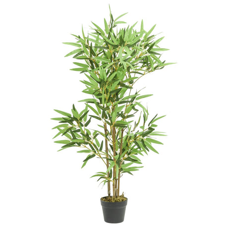 VidaXL Kunstpflanze Bambus 552 Blätter 120 cm grün