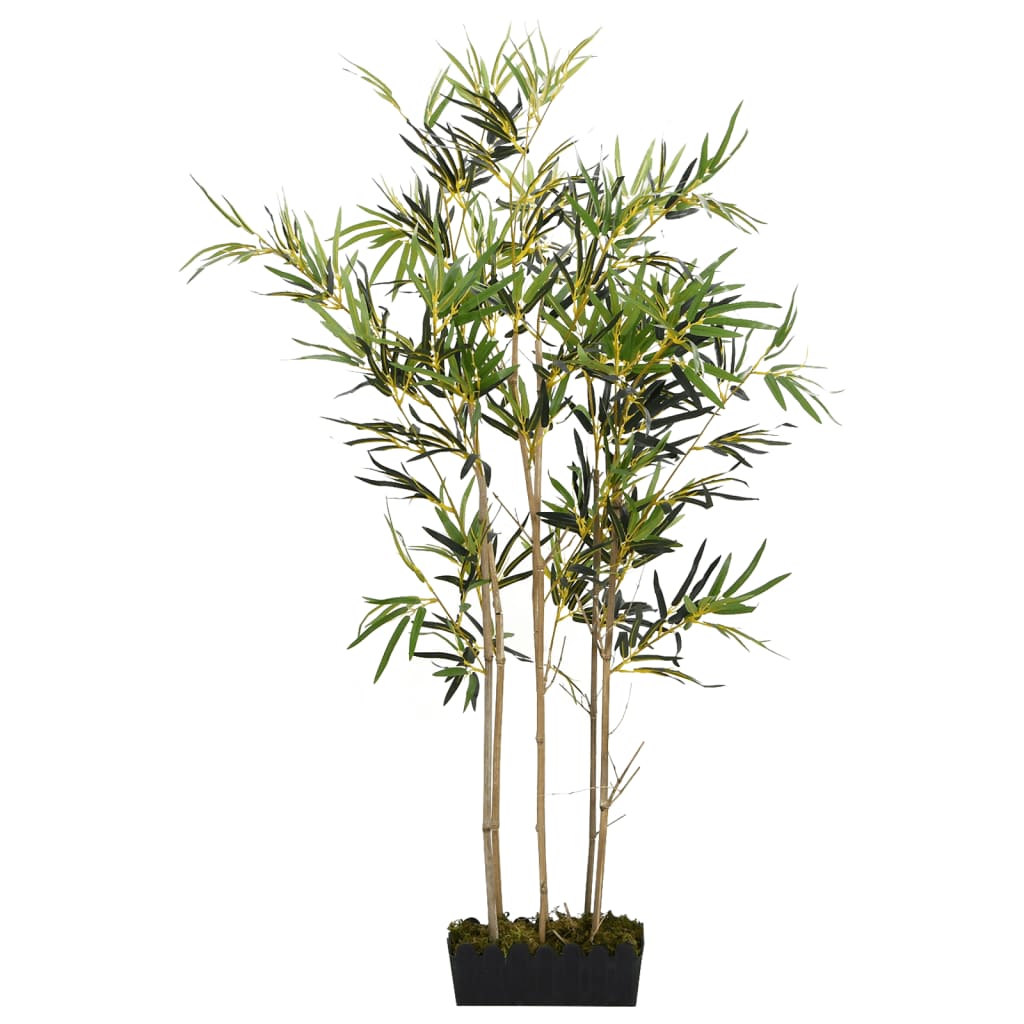 Vidaxl Artificial Plant Bamboo 552 lämnar 120 cm grön