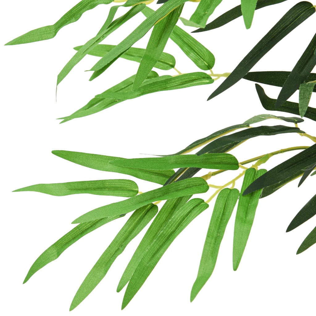 Vidaxl Artificial Plant Bamboo 828 Leaves 150 cm Green