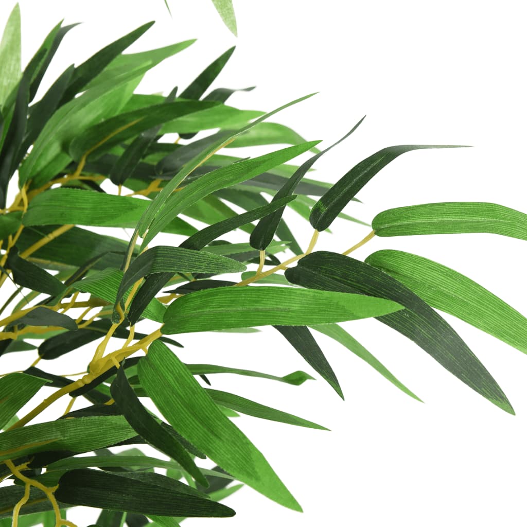 Vidaxl Artificial Plant Bamboo 760 Leaves 120 cm Green