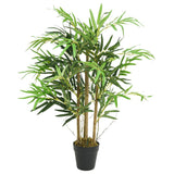 Vidaxl planta artificial bambú 500 hojas 80 cm verde