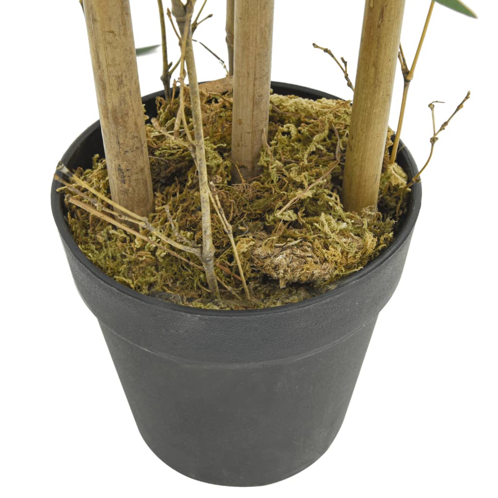 Vidaxl Plant Artificial Plant Bamboo 500 Foglie 80 cm Verde