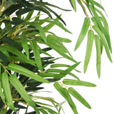 Vidaxl Artificial Plant Bamboo 1605 Leaves 180 cm Green