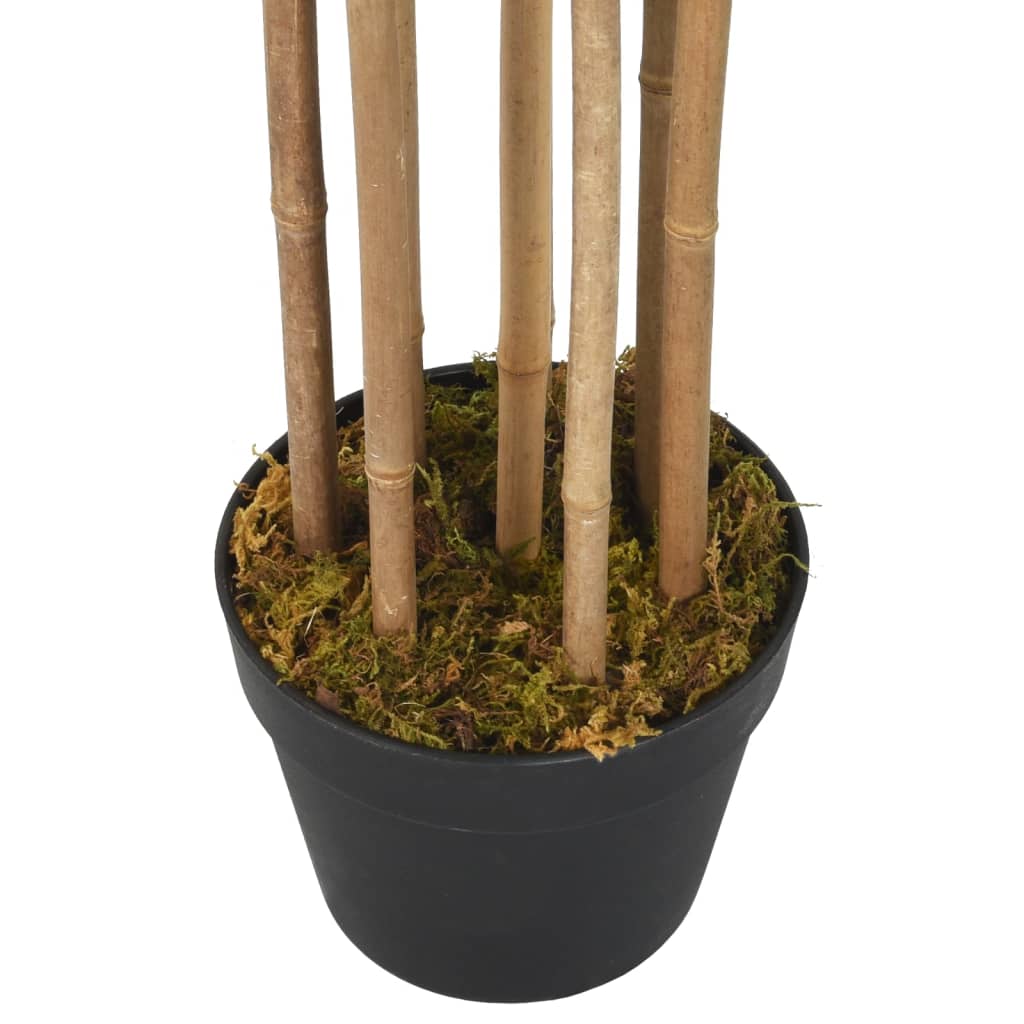 Vidaxl Bamboo per piante artificiali 1605 foglie di 180 cm verde