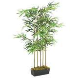 Vidaxl Bamboo 730 foglie di vegetale per piante artificiali 120 cm