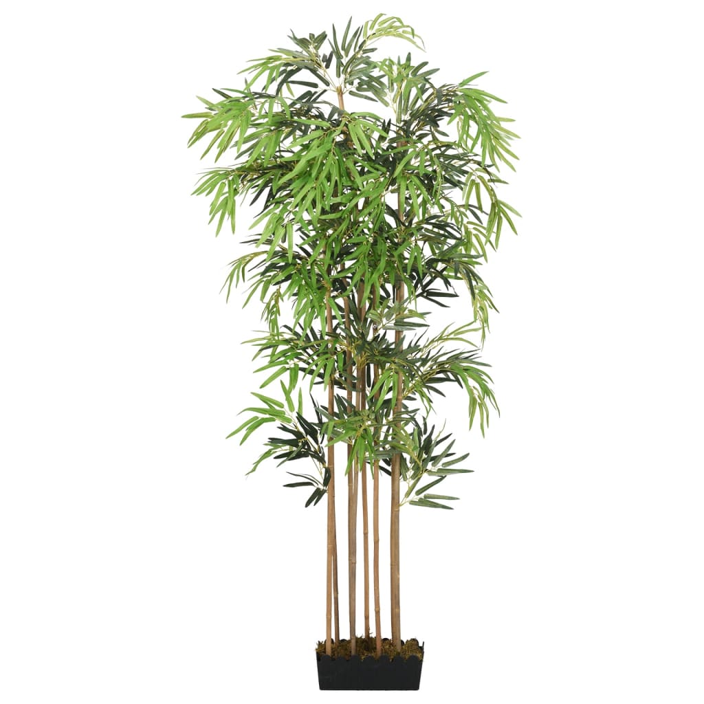 VidaXL Kunstpflanze Bambus 1605 Blätter 180 cm grün