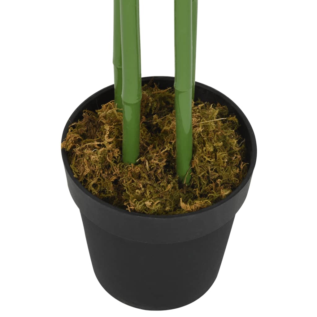 Vidaxl planta artificial bambú 240 hojas 80 cm verde