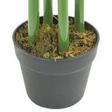 Vidaxl Artificial Plant Bamboo 384 lämnar 120 cm grön