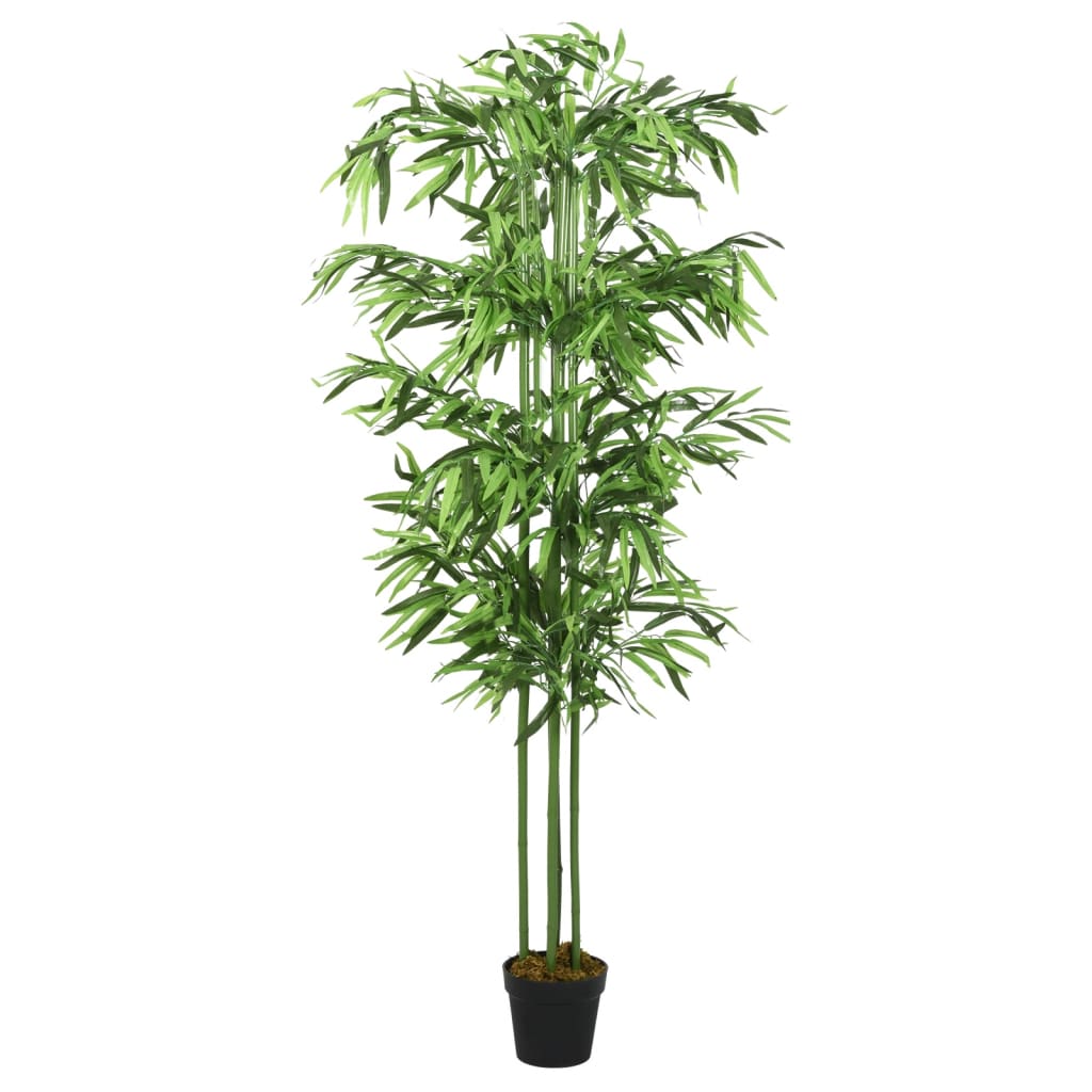 Vidaxx Kunstpflanze Bambus 864 Blätter 180 cm grün