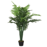 Vidaxl künstliche Pflanzenpalme 28 Blätter 120 cm Grün