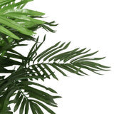 VidaXL Kunstpflanze Palme 28 Blätter 120 cm grün