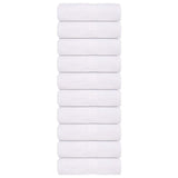 Vidaxx Waschlappen 10 Stück 15x21 cm 360 g m² 100 % Baumwolle weiß