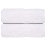 VidaXL Gästehandtücher 2 Stk. 30x50 cm 360 g m² 100 % Baumwolle weiß