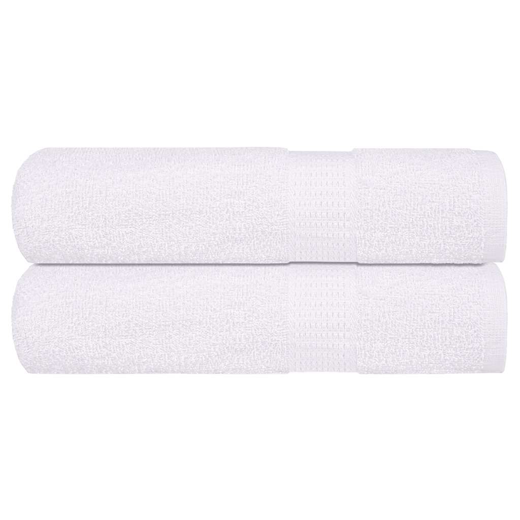 Vidaxx Handtücher 2 Stück 50x100 cm 360 g m² 100 % Baumwolle weiß