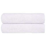 Vidaxx Handtücher 2 Stück 50x100 cm 360 g m² 100 % Baumwolle weiß