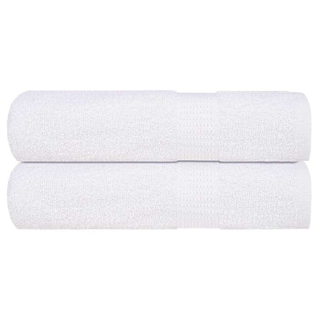 Vidaxx Duschtücher 2 Stück 70x140 cm 360 g m² 100 % Baumwolle weiß