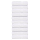Vidaxx Duschtücher 10 Stück 70x140 cm 360 g m² 100 % Baumwolle weiß
