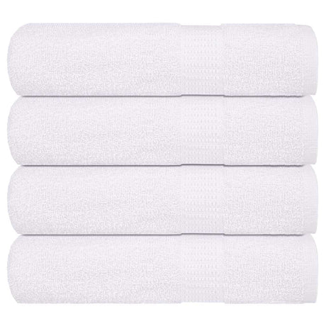 Vidaxx Badetücher 4 Stück 100x150 cm 360 g m² 100 % Baumwolle weiß