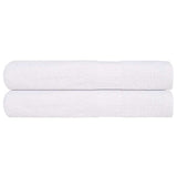 Vidaxx Handtücher 2 Stück 100x200 cm 360 g m² 100 % Baumwolle weiß