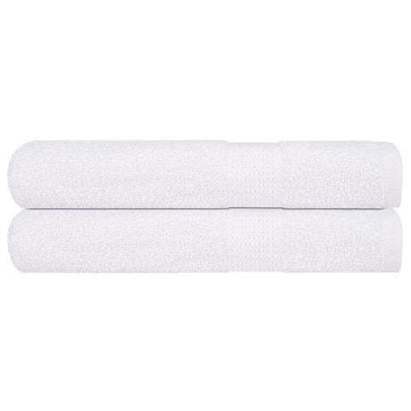 Vidaxx Handtücher 2 Stück 100x200 cm 360 g m² 100 % Baumwolle weiß