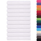 Vidaxx Handtücher 25 Stück 100x200 cm 360 g m² 100 % Baumwolle weiß