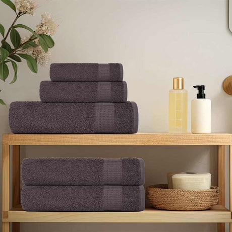 Vidaxx Duschtücher 4 Stück 70x140 cm 360 g m² 100 % Baumwolle Anthrazit