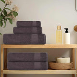 Vidaxl Bath towels 2 ST 100x150 cm 360 g m² 100% cotton anthracite