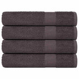 Vidaxx Saunatücher Frogn 4 Stk 80x200 cm 360 g m² Anthrazit
