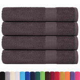 Vidaxx Saunatücher Frogn 4 Stk 80x200 cm 360 g m² Anthrazit